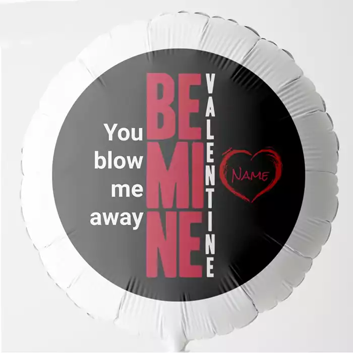 Large Valentine's Helium Balloon