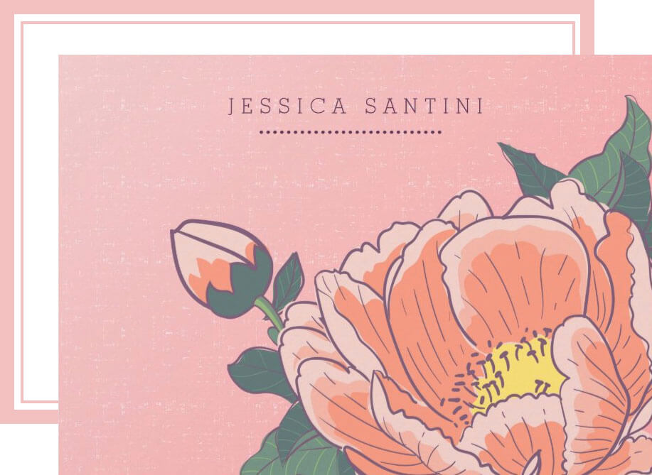 Personalized Note Cards | Vizons Design