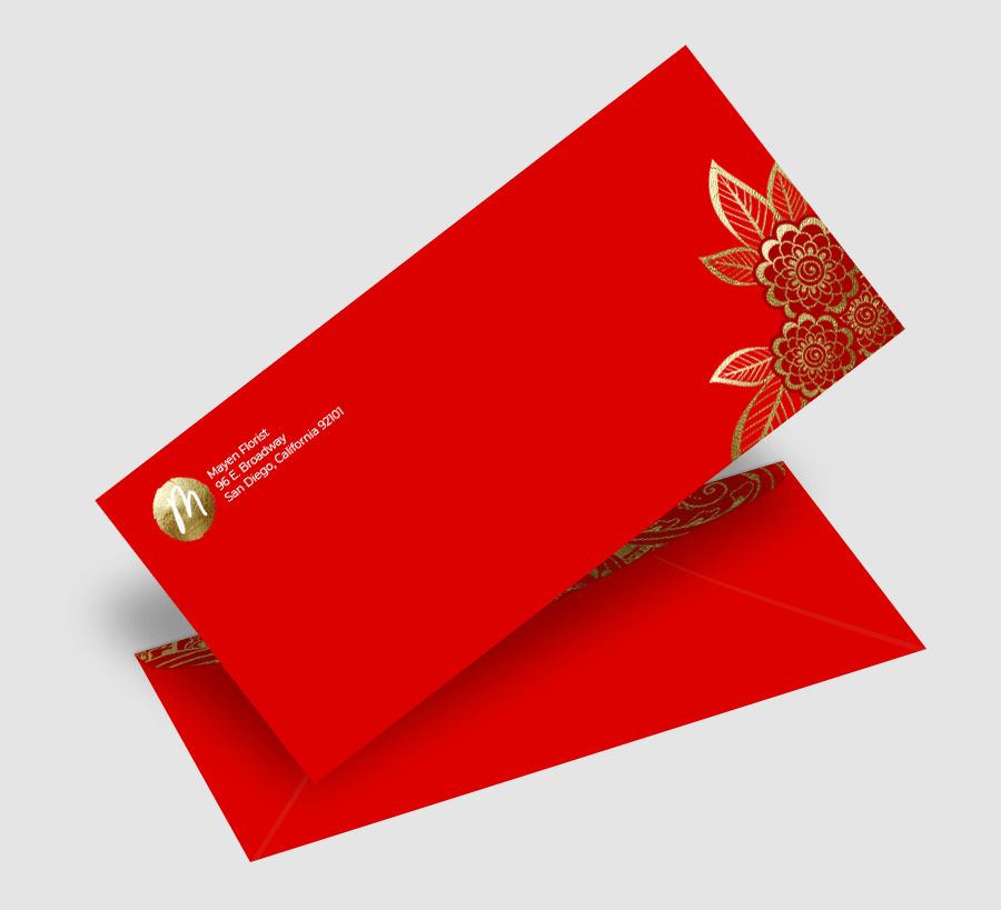 Personalized Stationery Custom Envelopes