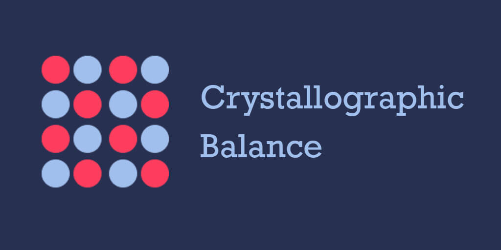 Crystallographic Types Of Balance In Design