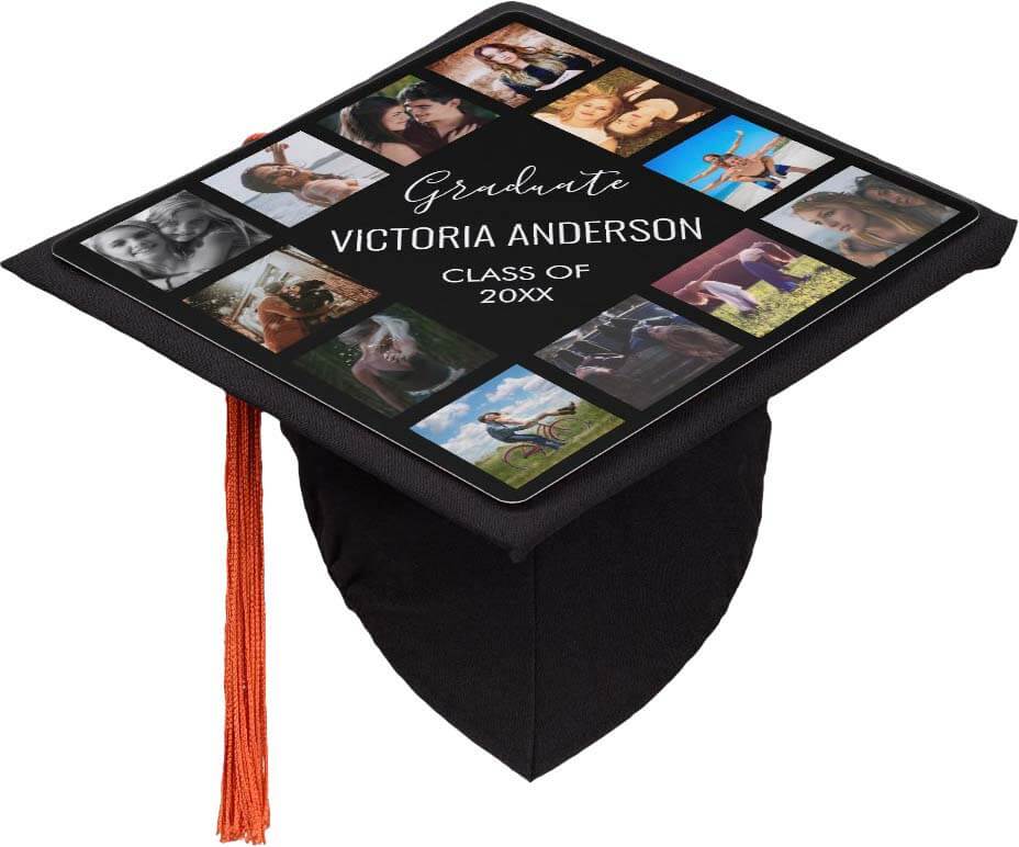 Design Your Own Graduation Cap with a Photo Collage