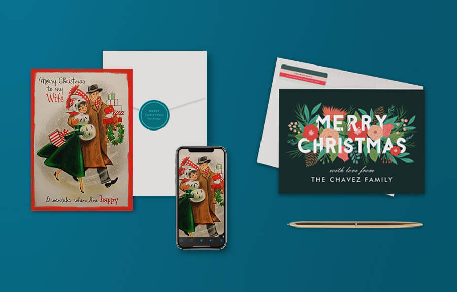Personalized Christmas Greeting Cards