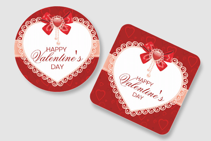 Vizons Design Valentine's Day Stickers