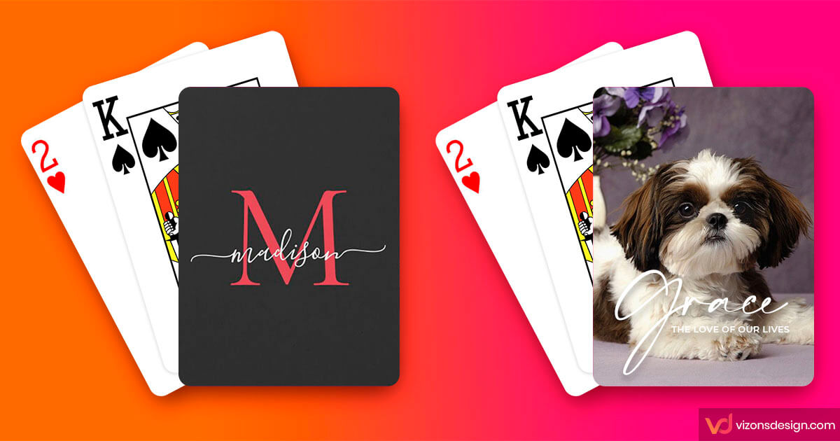 Personalized Custom Playing Cards Gifts