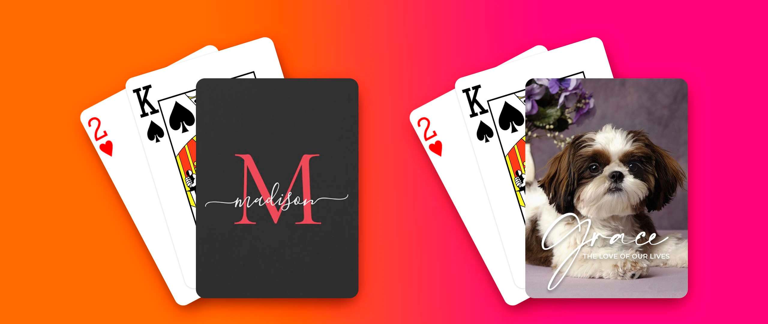 Personalized Custom Playing Cards Gifts