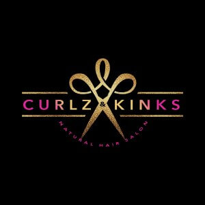 Black Hairstylist Custom Logo Design