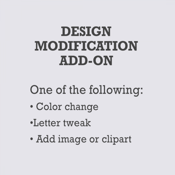 Graphic Design Modification Add-On