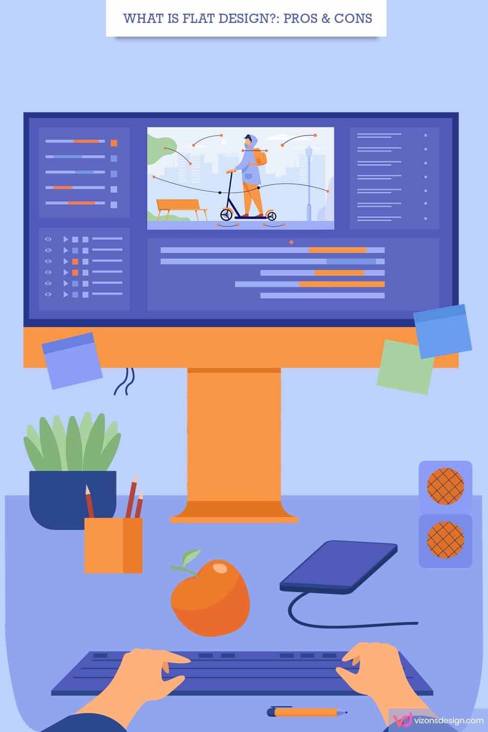 What Is Flat Design?: Pros & Cons