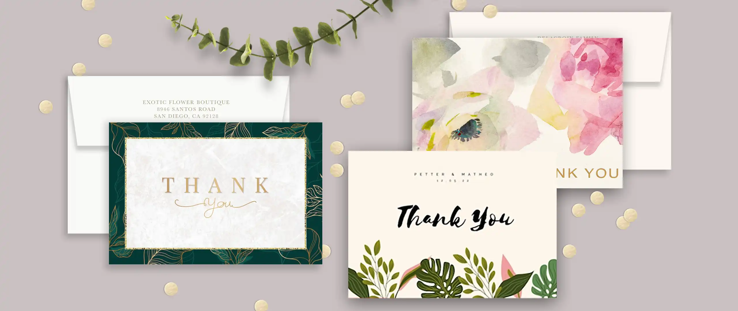 Using Thank You Cards For Business | Vizons Design