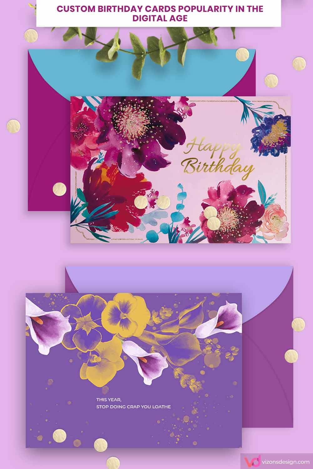 Custom Birthday Cards Popularity In The Digital Age