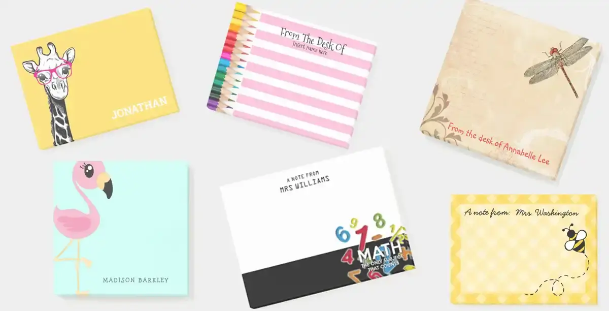 Post-It Notes Back To School Supplies For Teachers