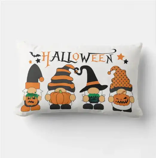 When To Decorate For Halloween with Throw Pillows