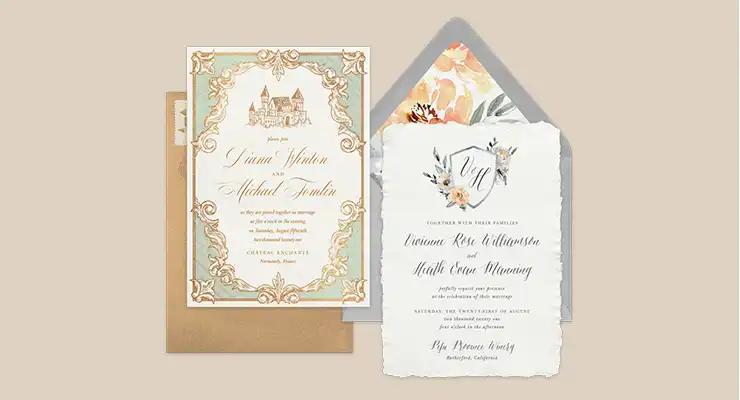 Custom Wedding Invites