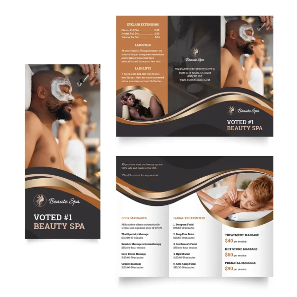 Beauty Spa Brochure | Vizons Design