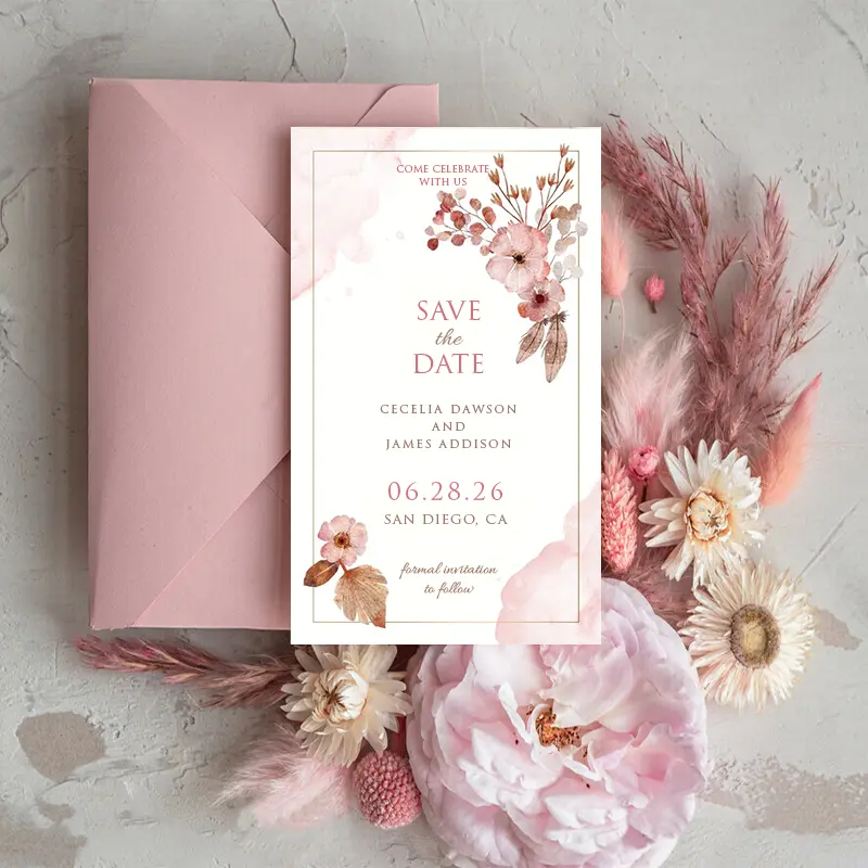Save The Date Wedding Cards | Vizons Design