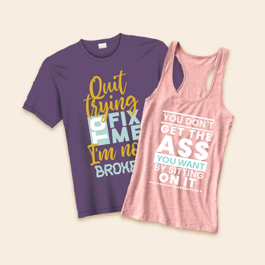 Custom T-Shirts Designs by Vizons Design