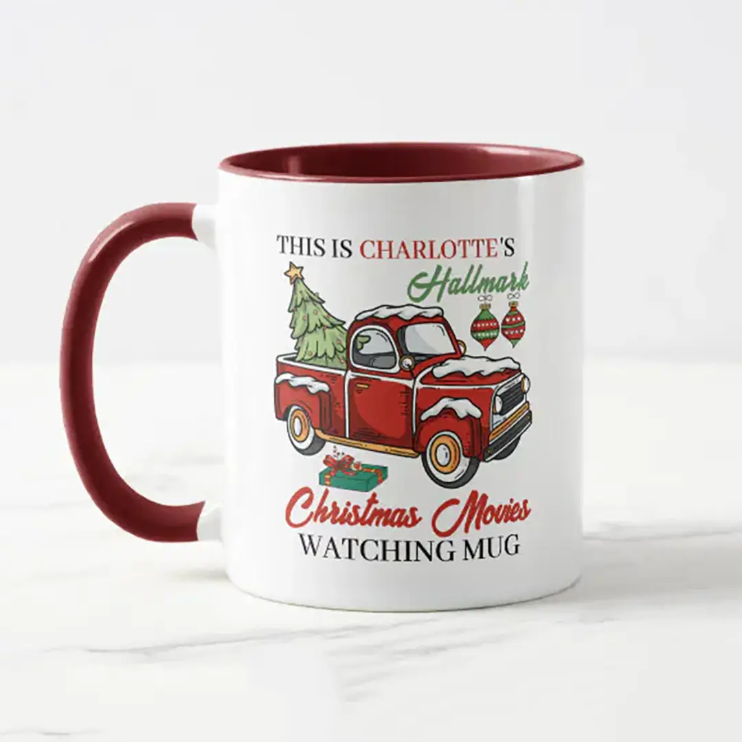 Vizons Design This Is My Hallmark Christmas Movie Watching Mug