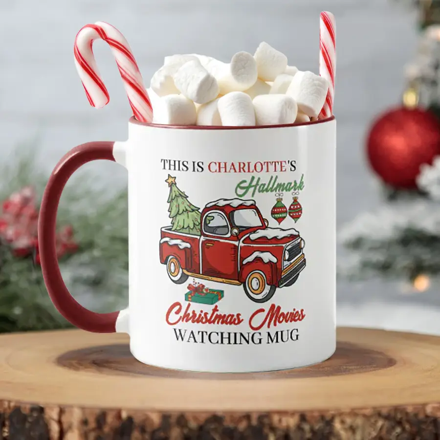 Personalized Christmas Mugs | Vizons Designs Customizable Products Website