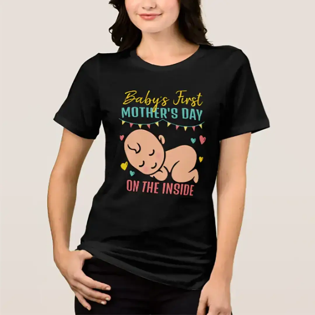 Vizons Design Baby's First Mother's Day Cute T-Shirt