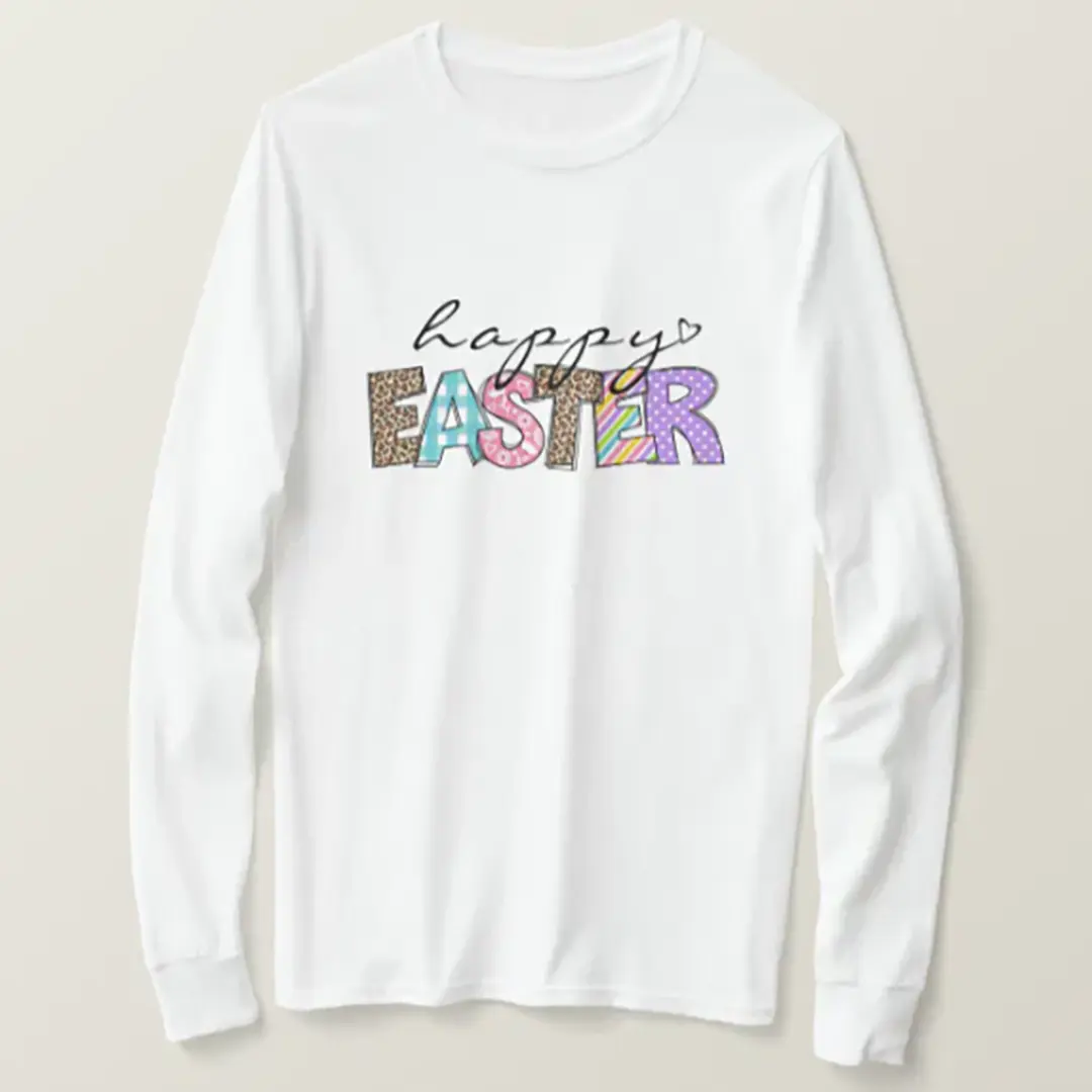 Vizons Design Happy Easter Cute T-Shirt
