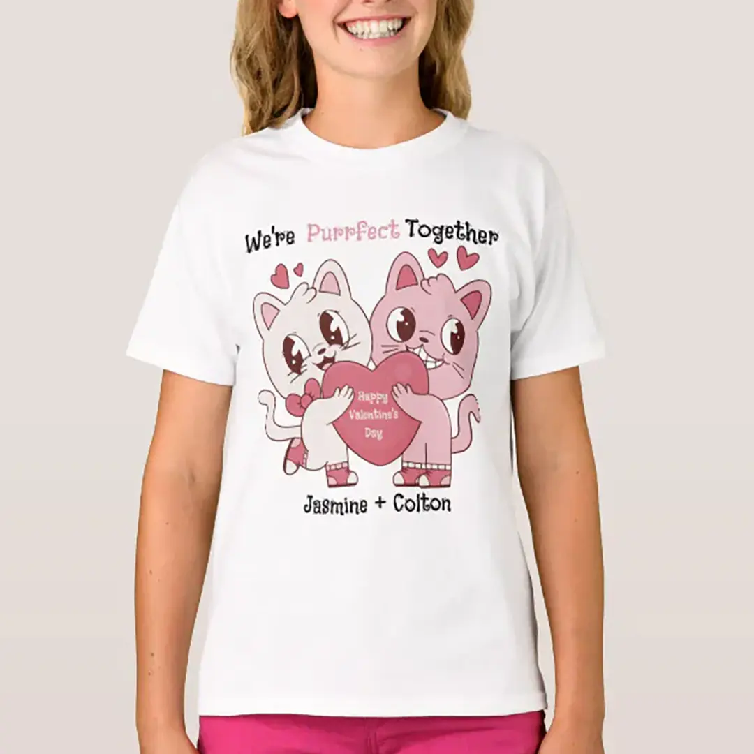 Vizons Design We're Purrfect Together Women's T-Shirt